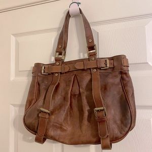 Mulberry Darwin Oak Jacquetta Vintage Bag -Restoration Project as-is